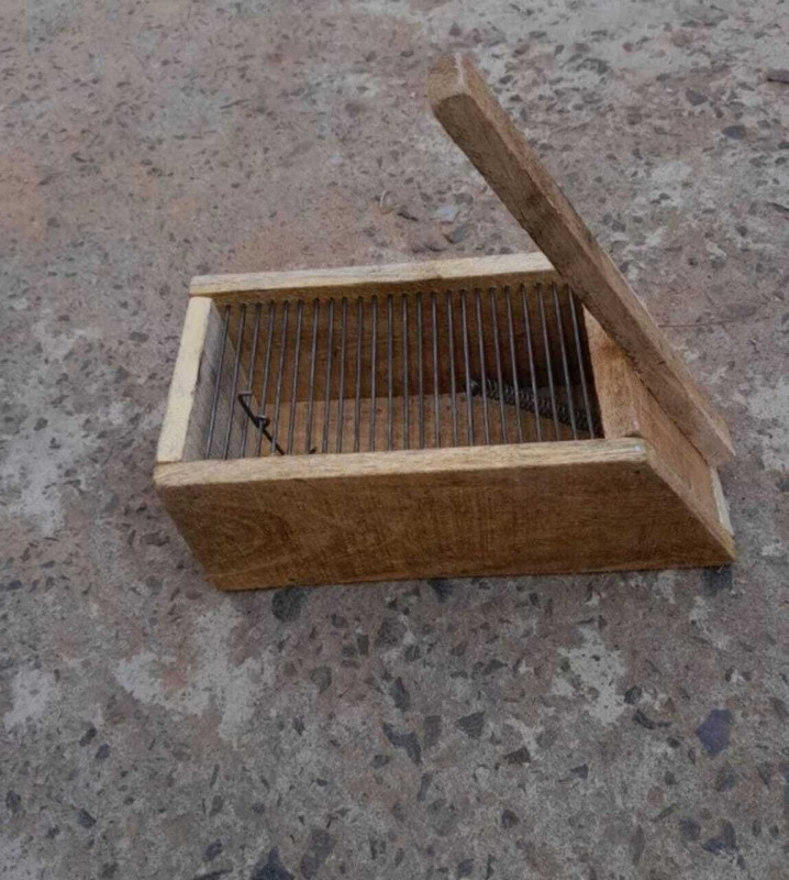 The Mug Factory Rat lron wood Snap Trap