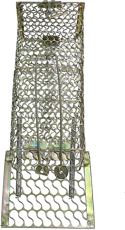popo Rat, Mouse Trap/Catcher Iron Big Size - Ultimate Solution to All Rat Problems Live Trap