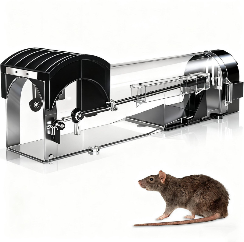 ORTIZA Large Humane Rat Trap Cage Live Trap