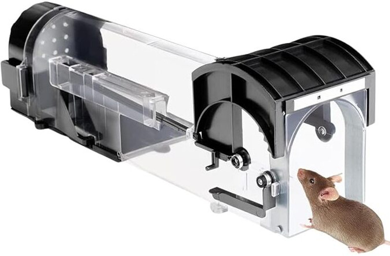 HCI transparents rat cage Snap Trap