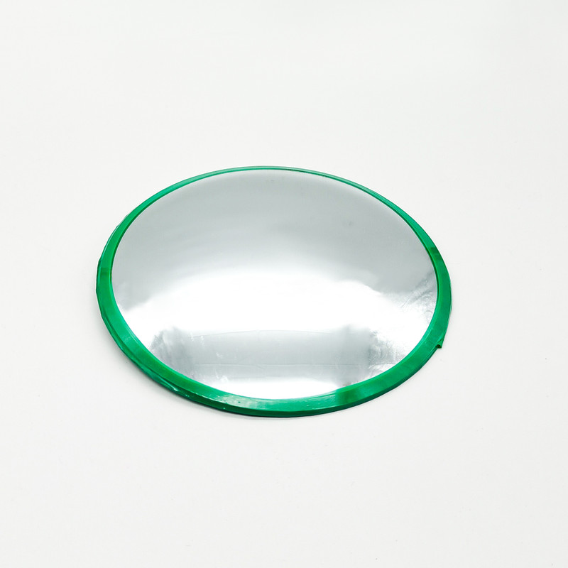 Rolimoli Fengshui Convex Safety Mirror for Removal of Outside Negative Energy|Pakwa Glass Rearview Radar Mirror(Multicolor)
