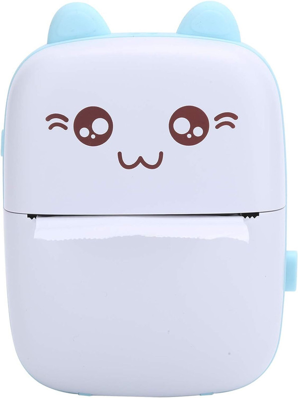 kiaraz Portable Photo Print, Mini Photo Printer for Smartphone Thermal Receipt Printer