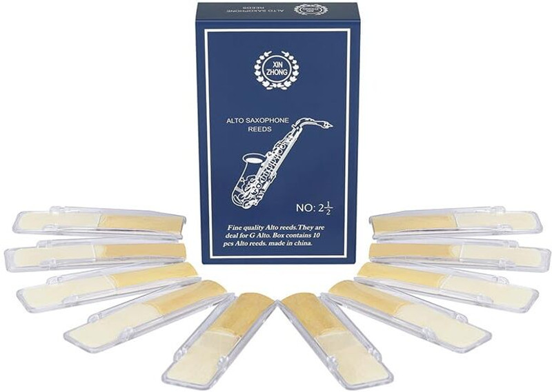 CLIMBERTY Saxophone Reeds 25 Strength Pack Reed