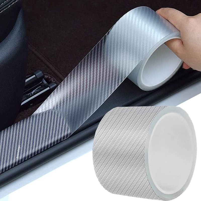 Benedict High Gloss Anti Scratch Black Carbon Fiber Paint Protection Film Tap PPF for Car Pet Door Protector