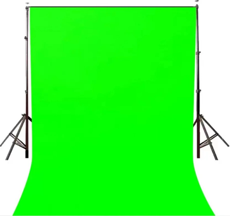 ALFASIYA 4x8 FT Green Background for Indoor-Outdoor Photo Videos Youtube Reflector Reflector