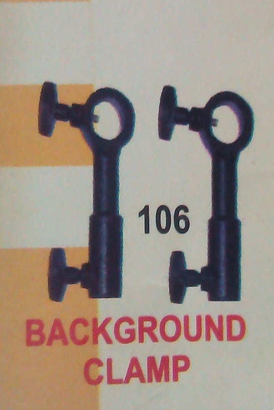 VTS Background Clamp use for Any Light Stand for Adjust Backdrop Rod Reflector