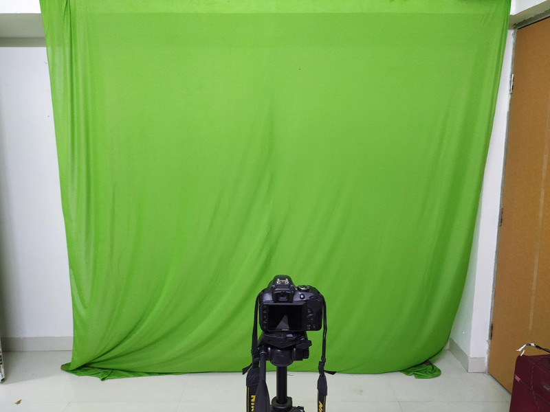 EDIT PRO 8x12FT GREEN BACKDROP FOR PHOTOGRAPHY, YOUTUBE VIDEOS, INSTA REEL, ZOOM Reflector