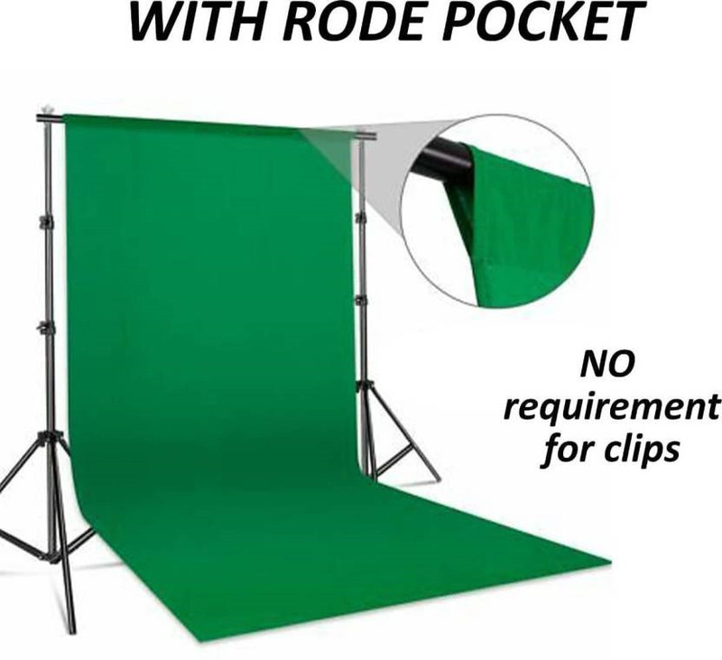 Kate background backdrop 8x12 feet green photo shoot. Reflector