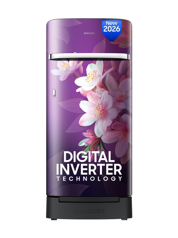 Samsung 189 L Direct Cool Single Door 5 Star Refrigerator with Base Drawer with Digital Inverter