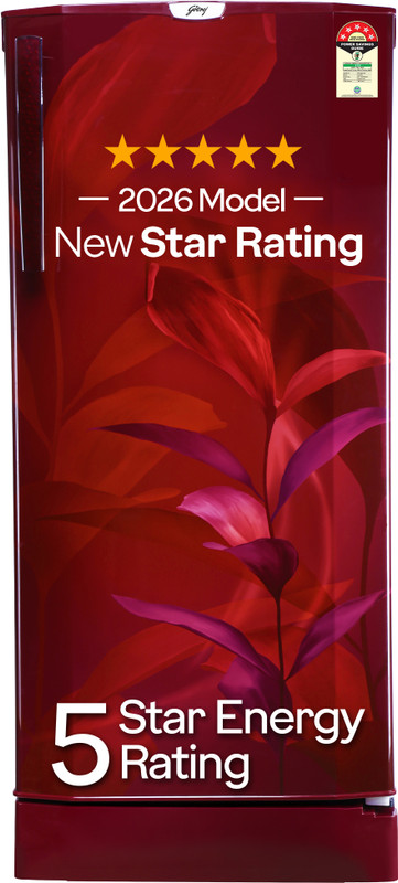 Godrej 185 L Direct Cool Single Door 5 Star Refrigerator(Marine Wine, RD 195EN TAI MN WN)