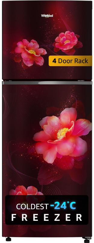 Whirlpool 235 L Frost Free Double Door 2 Star Wine Rose