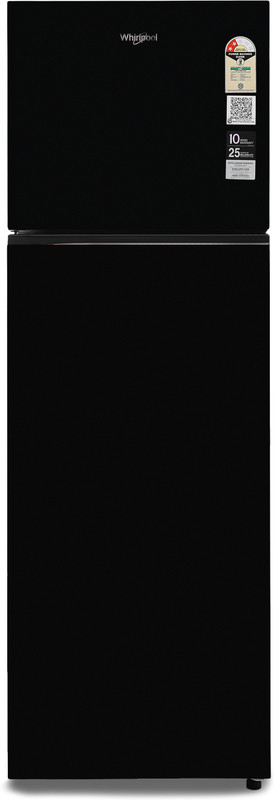 Whirlpool 231 L Frost Free Double Door 2 Star Refrigerator(Crystal Black, IF INV ELT 278GD CRYSTAL BLACK (2S)-N)