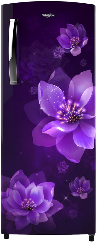 Whirlpool 207 L Direct Cool Single Door 3 Star Refrigerator(Purple Mulia, 230 IMPRO PRM 3S PURPLE MULIA-Z)
