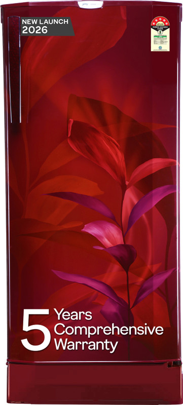 Godrej 234 L Direct Cool Single Door 3 Star Refrigerator with Large Vegetable Tray With Faster Cooling And Ice Making(Marine Wine, RD EDGEPRO 240C TDF MN WN)