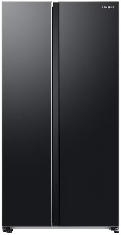 Samsung 653 L Frost Free Side by Side Refrigerator (Black, RS76CG8113B1)