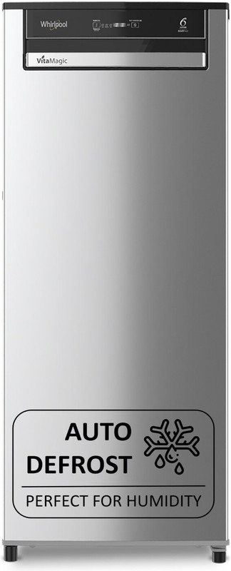 Whirlpool 192 L Direct Cool Single Door 3 Star Refrigerator with Auto Defrost(Magnum Steel-Z, 215 VMPRO PRM 3S MAGNUM STEEL-Z)