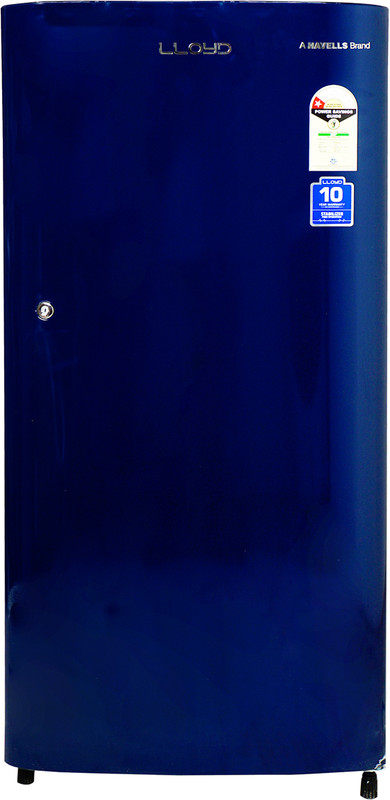 Lloyd 230 L Direct Cool Single Door 2 Star Refrigerator(Tropicana Blue, GLDC262GTBT2JC)