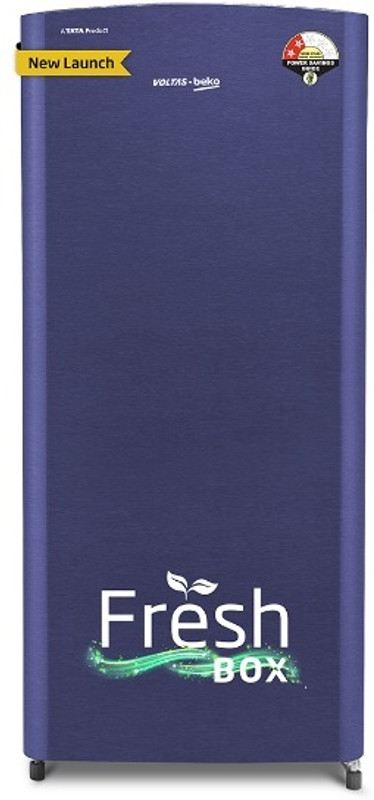 Voltas Beko 183 L Direct Cool Single Door 2 Star Refrigerator(Hairline wine, RDC215D/S0XWR0M0000GO)