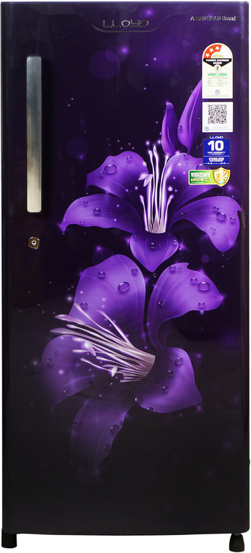 Lloyd 188 L Direct Cool Single Door 3 Star Refrigerator(Lily Purple, GLDC203ST2LC)