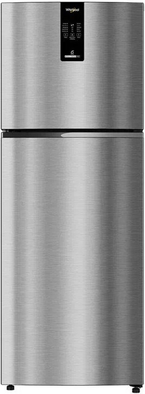 Whirlpool 308 L Frost Free Double Door 2 Star Refrigerator(ILLUSIA STEEL, IFPRO INV CNV 355 2S - 21686)