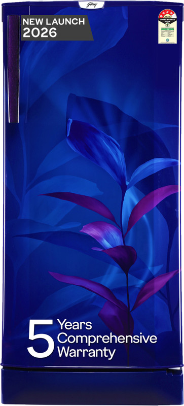 Godrej 185 L Direct Cool Single Door 4 Star Refrigerator(Mystic wine, RD 195DN TDI MY WN)