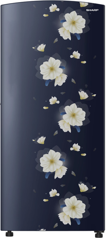 Sharp 197 L Direct Cool Single Door 2 Star Refrigerator(Floral Fall Blue, SJ-DF225N2-PBF)
