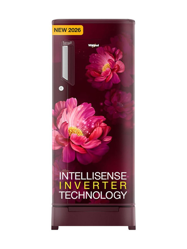 Whirlpool 192 L Direct Cool Single Door 4 Star Refrigerator  with upto 12 hour cooling retention, fridge, (2026 Model)(Wine Peony, 215 IMPC ROY 4S Wine PEONY-Y)