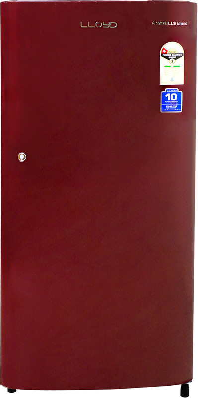 Lloyd 188 L Direct Cool Single Door 1 Star Refrigerator(Stainless Steel, GLDC201GSST2JC)