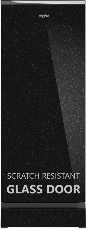 Whirlpool 207 L Direct Cool Single Door 3 Star Refrigerator with Base Drawer(CRYSTAL BLACK, DAS20734FTGDC)