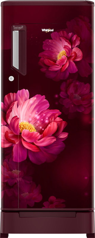 Whirlpool 192 L Direct Cool Single Door 4 Star Refrigerator(Wine Peony, 215 IMPC ROY 4S Wine PEONY-Y)