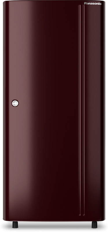 Panasonic 190 L Direct Cool Single Door 2 Star Refrigerator(Plain Wine, NR-A202BURN)