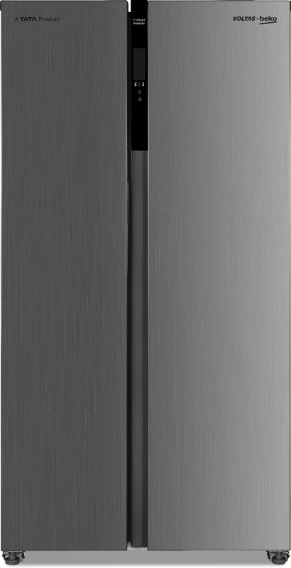 Voltas Beko by A Tata Product 472 L Frost Free Side by Side Refrigerator(Inox, RSB495XPE)