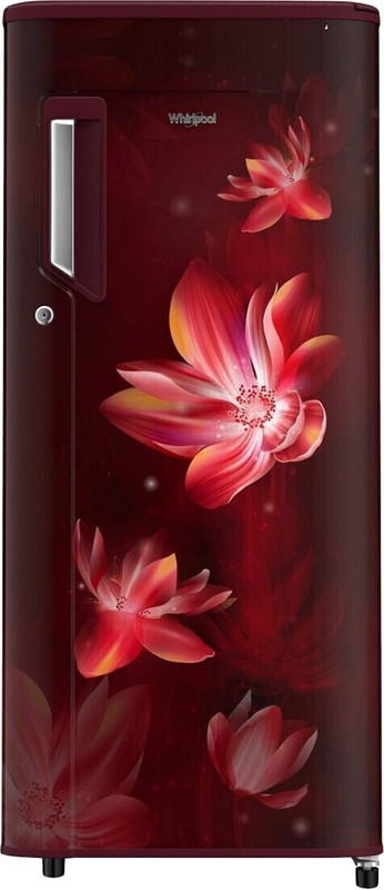 Whirlpool 192 L Direct Cool Single Door 3 Star Refrigerator(Wine Flower Rain, 215 PRM 3S Flower Rain)