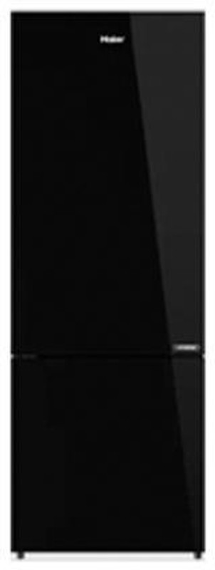 Haier 265 L Frost Free Double Door 2 Star Convertible Refrigerator(Black Glass, HRB-3152PKG-P)
