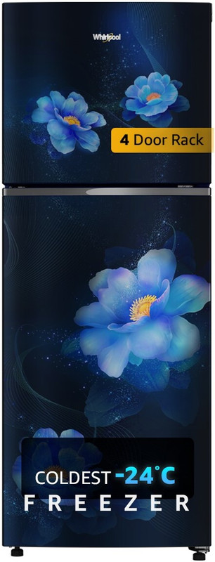 Whirlpool 235 L Frost Free Double Door 2 Star Sapphire Rose