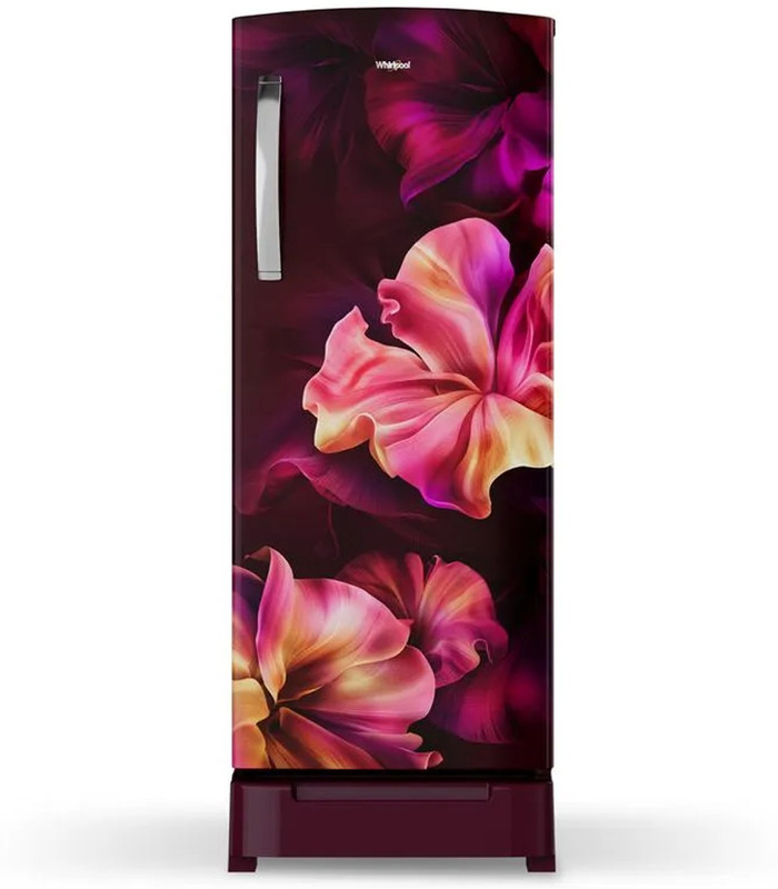 Whirlpool 192 L Direct Cool Single Door 4 Star Refrigerator with Base Drawer(Purple Peony, 215 IMPRO ROY 4S Inv PURPLE PEONY-Z)