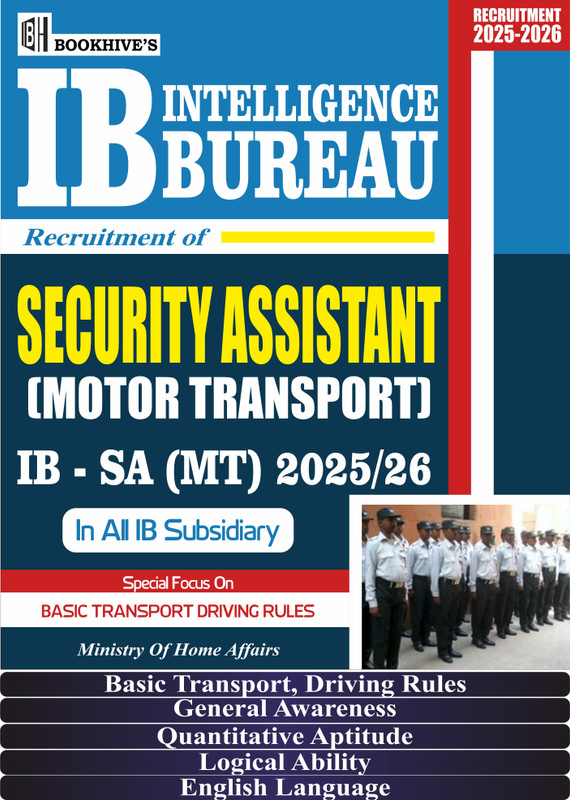 IB Security Assistant Motor Transport 2025-2026 (Set Of 5 Books) Intelligence Bureau(Paperback, CHETAN SAKHUJA)