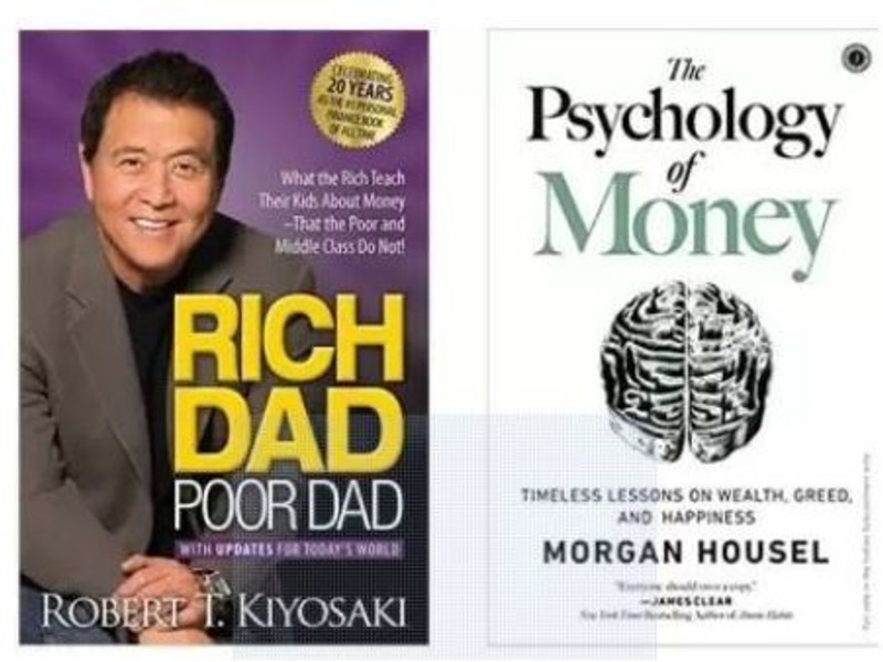 Psychology Of Money & Rich Dad Poor Dad (Paper Pack, Robert T. Kiyosaki, Morgan Housel)(Paperback, Robert T. Kiyosaki, Morgan Housel)