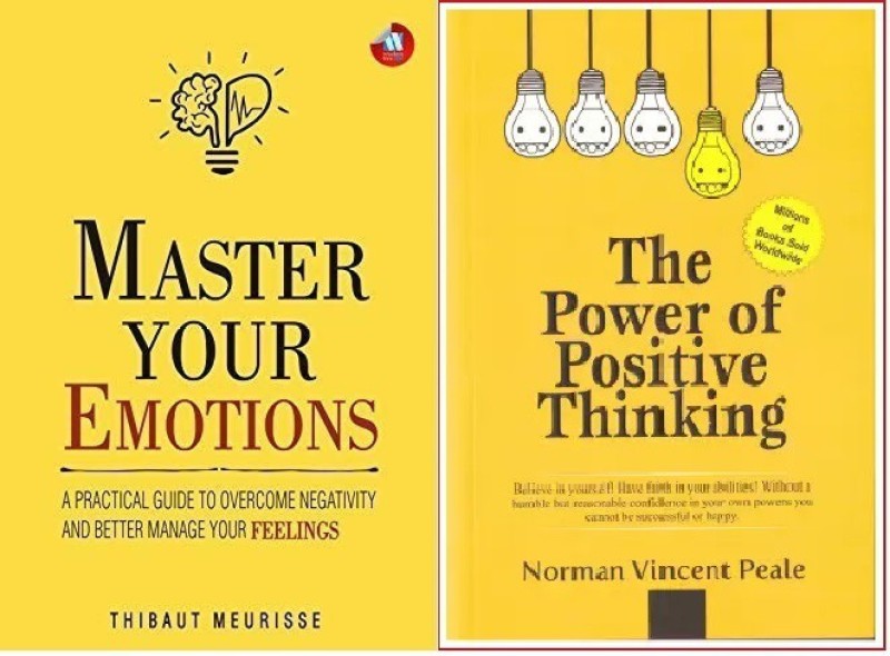 The Power Of Positive Thinking + Master Your Emotions (2 Books Combo)(Paperback, Norman Vincent Peale, Meurisse Thibaut)