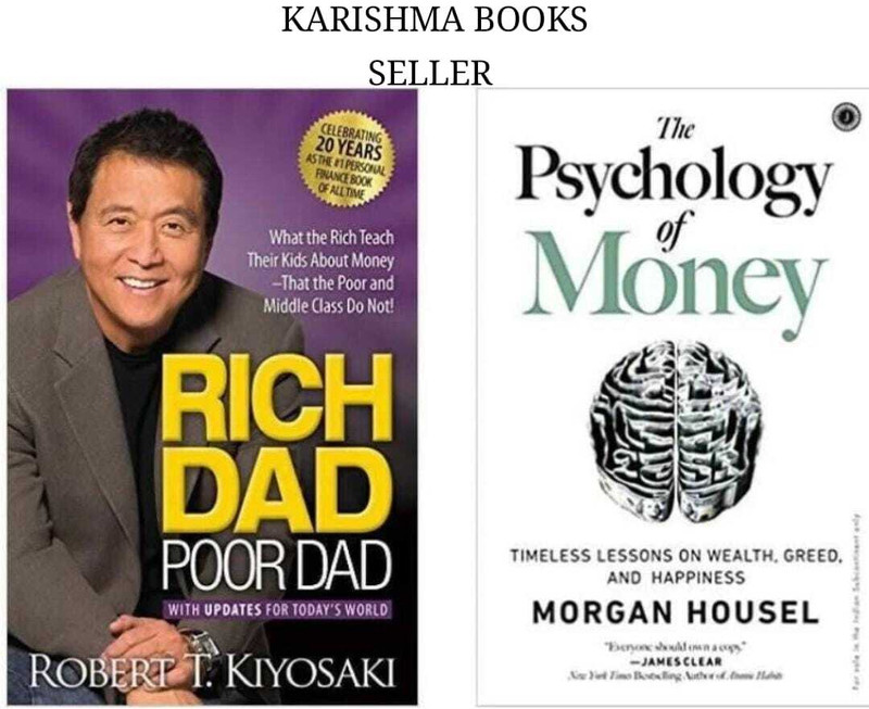 Psychology Of Money & Rich Dad Poor Dad (Paper Pack, Robert T. Kiyosaki, Morgan Housel)(Paperback, MORGAN HOUSEL, ROBERT T.KIYOSAKI)