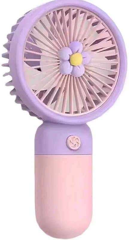 NORTHERNMAZONIA handheld fan(Multicolor, Yellow, Pink)