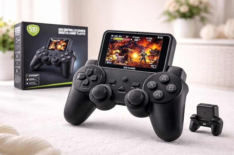 Lord Ambitious 500 in 1 Controller Gamepad Digital Game Player, Handheld Pocket Video Game(Multicolor)