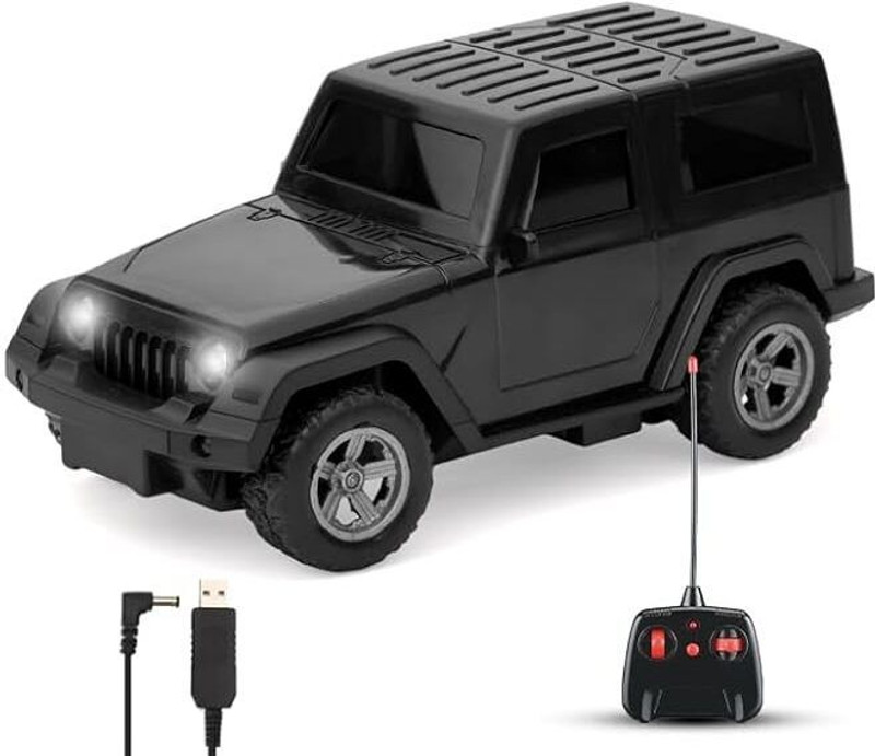 Ruhani Toys & Gift Gallery Remote control Thar Rechargable RC Toys For Kids With Music(multicolour)(Multicolor)