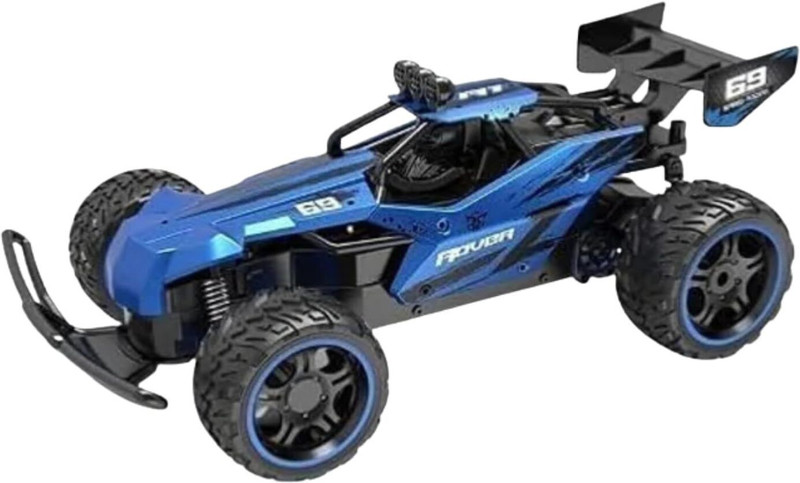 Crazinos 1:14 Scale RC Racing Car for Kids with LED Lights, 2.4GHz Remote Control(Multicolor)