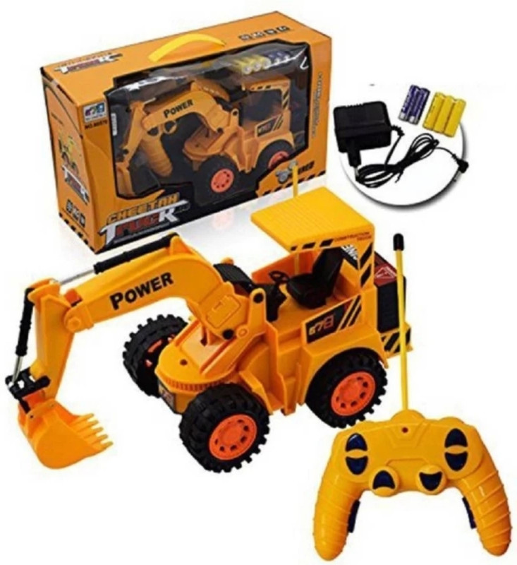 RNAV Rechargeable Fully Functional JCB Yellow colour(Yellow)