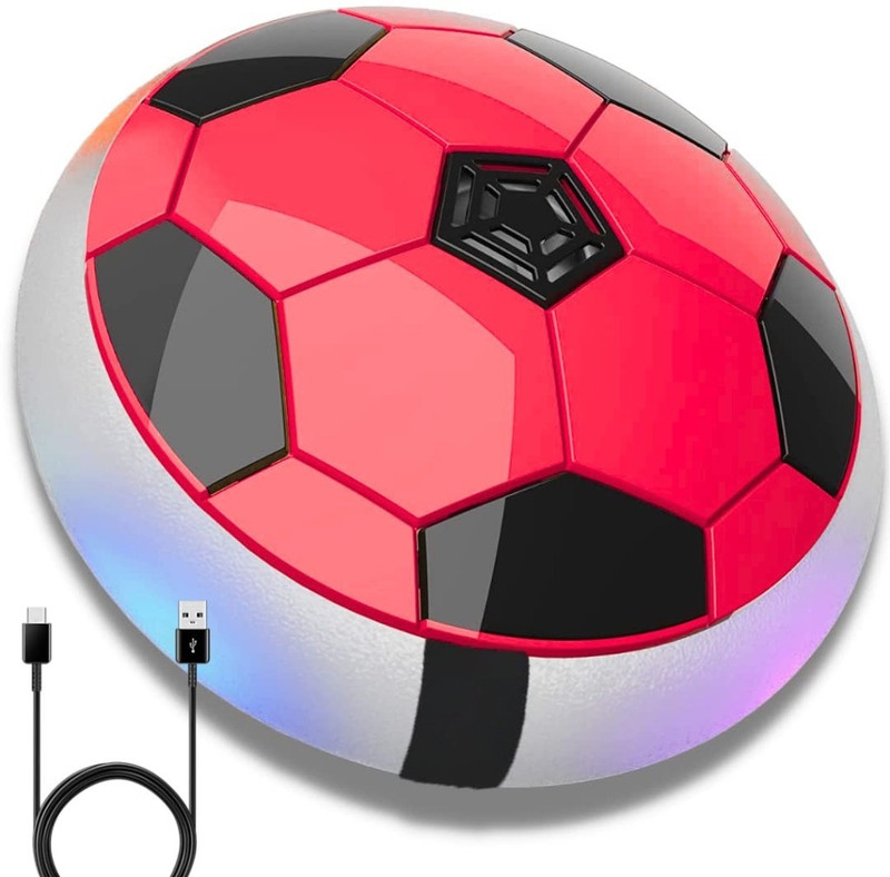 Kidzoy C-Type Rechargeable Hover Football Indoor Floating Hoverball Soccer Toy For Kids(Multicolor)