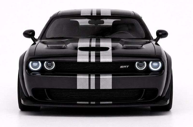 ssb toys Dodge Challenger Toy Car 1:36 Scale Alloy Die cast Metal Toy Car for Kids(Black)