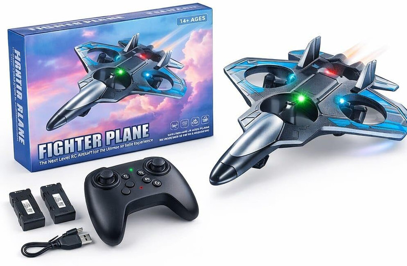 PANKHURI toys RC Fighter Jet Airplane for Kids & Adults | Remote Control Flying Plane Toy(Multicolor)