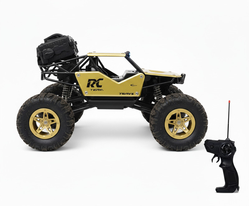Aavkar creation Upto You RC HD Golden Car for Children, Remote Control Car(Golden)