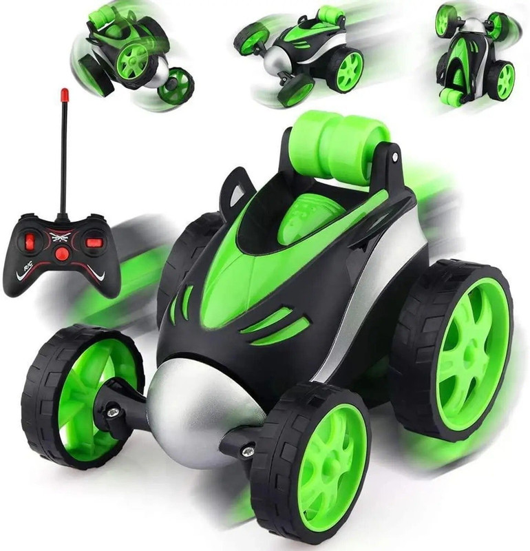 SS GIFT HUB RC Rechargeable 360 Degree Stunt Remote control Car With USB Charger(MULTCOLOR)
